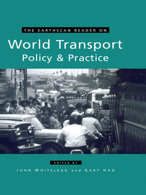 cover image of The Earthscan Reader on World Transport Policy and Practice